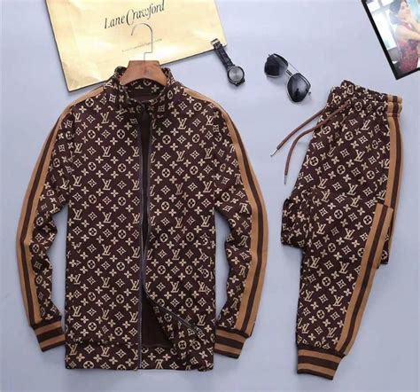 louis vuitton sweat suit for men|louis vuitton tracksuit.